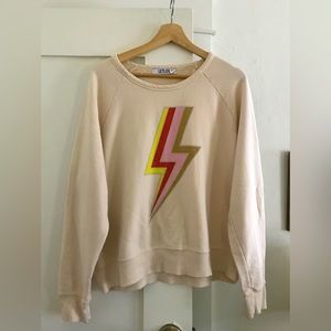 Let Luv lightning bolt sweatshirt